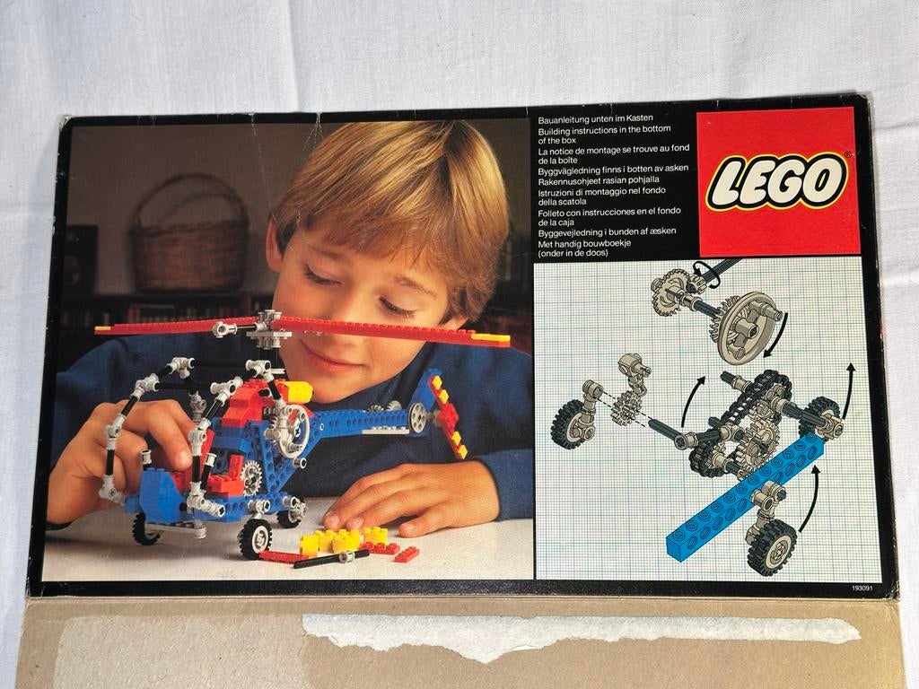Lego Technic set 8844 Helicopter, Ophalen of Verzenden, Zo goed als nieuw