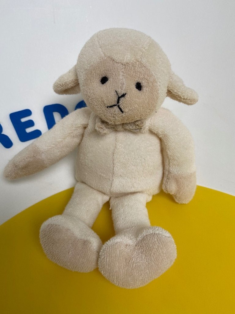 K2547 anna club plush schaap wit badstof, Kinderen en Baby's, Ophalen of Verzenden, Zo goed als nieuw, Overige typen