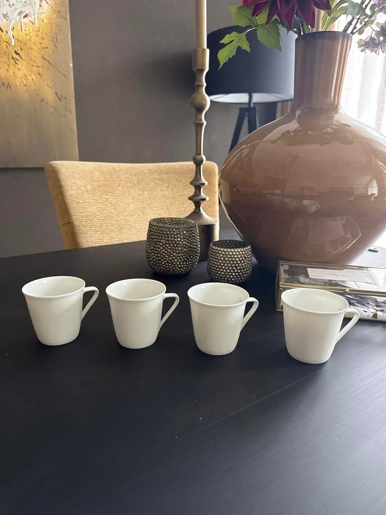 4x Hutschenreuther Maxim's de Paris Koffiekopjes, Ophalen of Verzenden