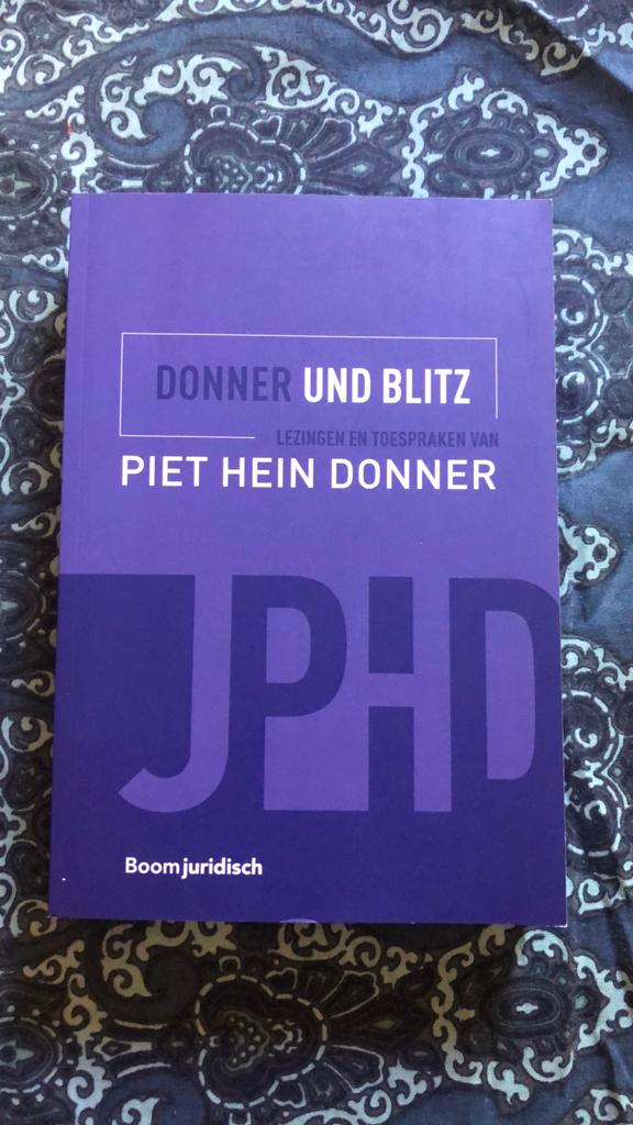 Donner und Blitz.   Piet Hein Donner, Ophalen of Verzenden, Zo goed als nieuw, Sociale wetenschap