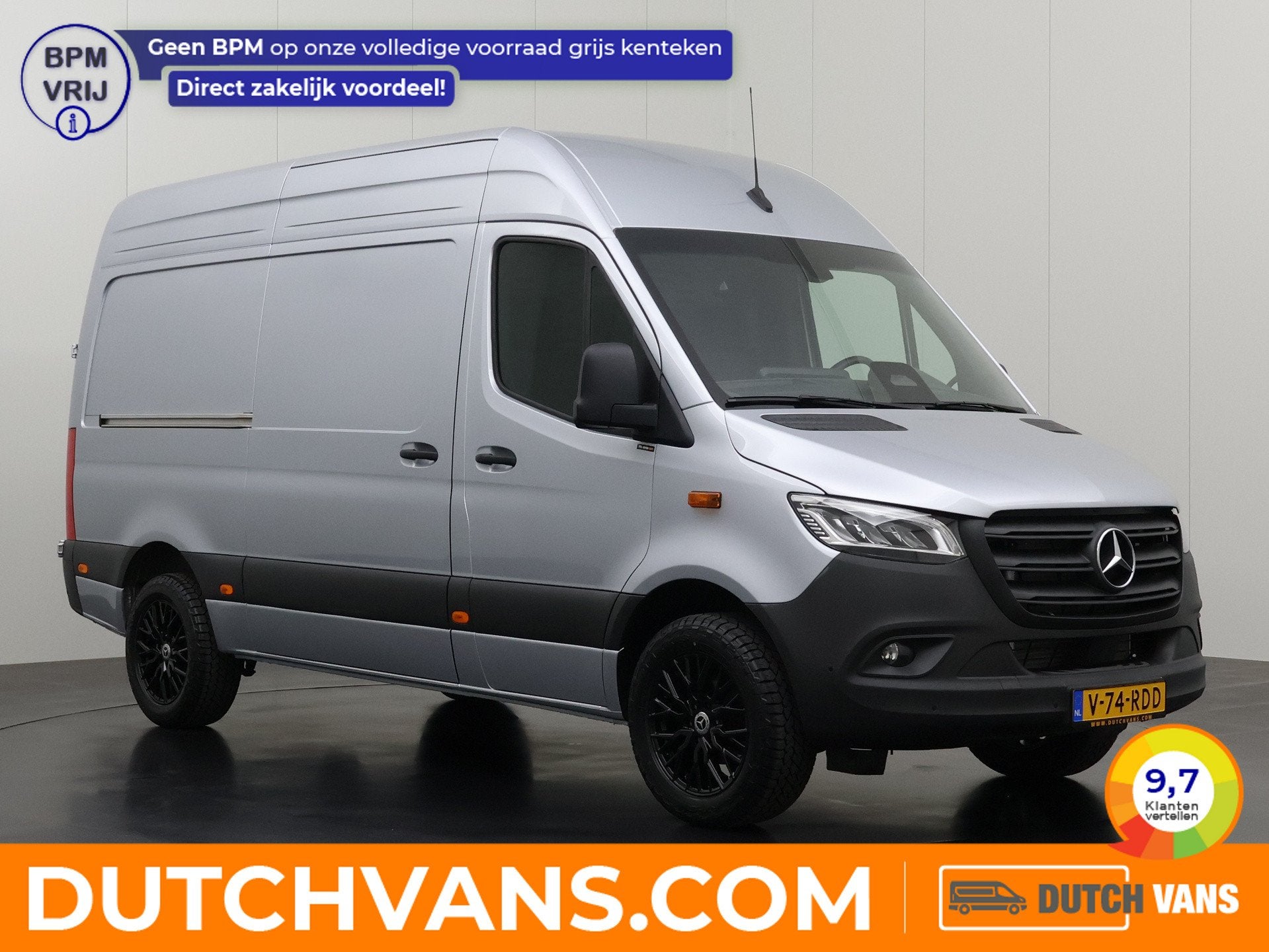 Mercedes-Benz Sprinter 317CDI Automaat L2H2 Led Exclusive |, Automaat, Gebruikt, 4 cilinders, 2000 kg