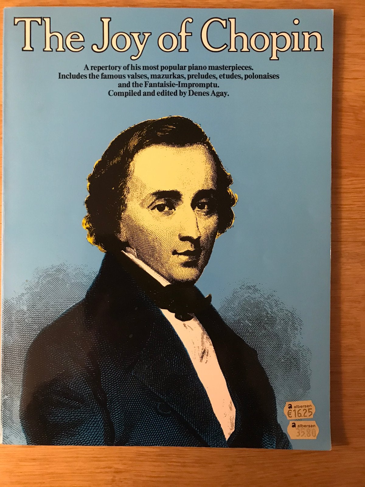 Muziekboek voor piano Chopin, Ophalen of Verzenden, Gelezen, Artiest