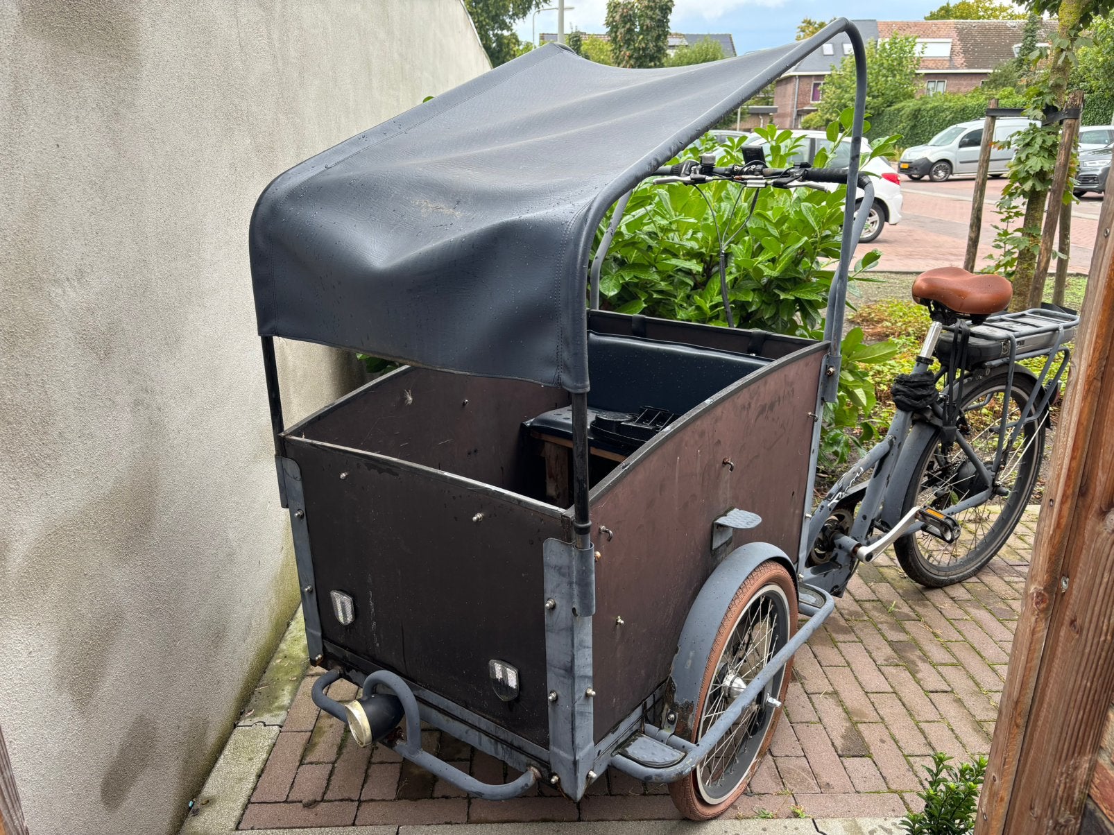 Bakfiets, Gebruikt, Elektrisch, 2 kinderen, Ophalen