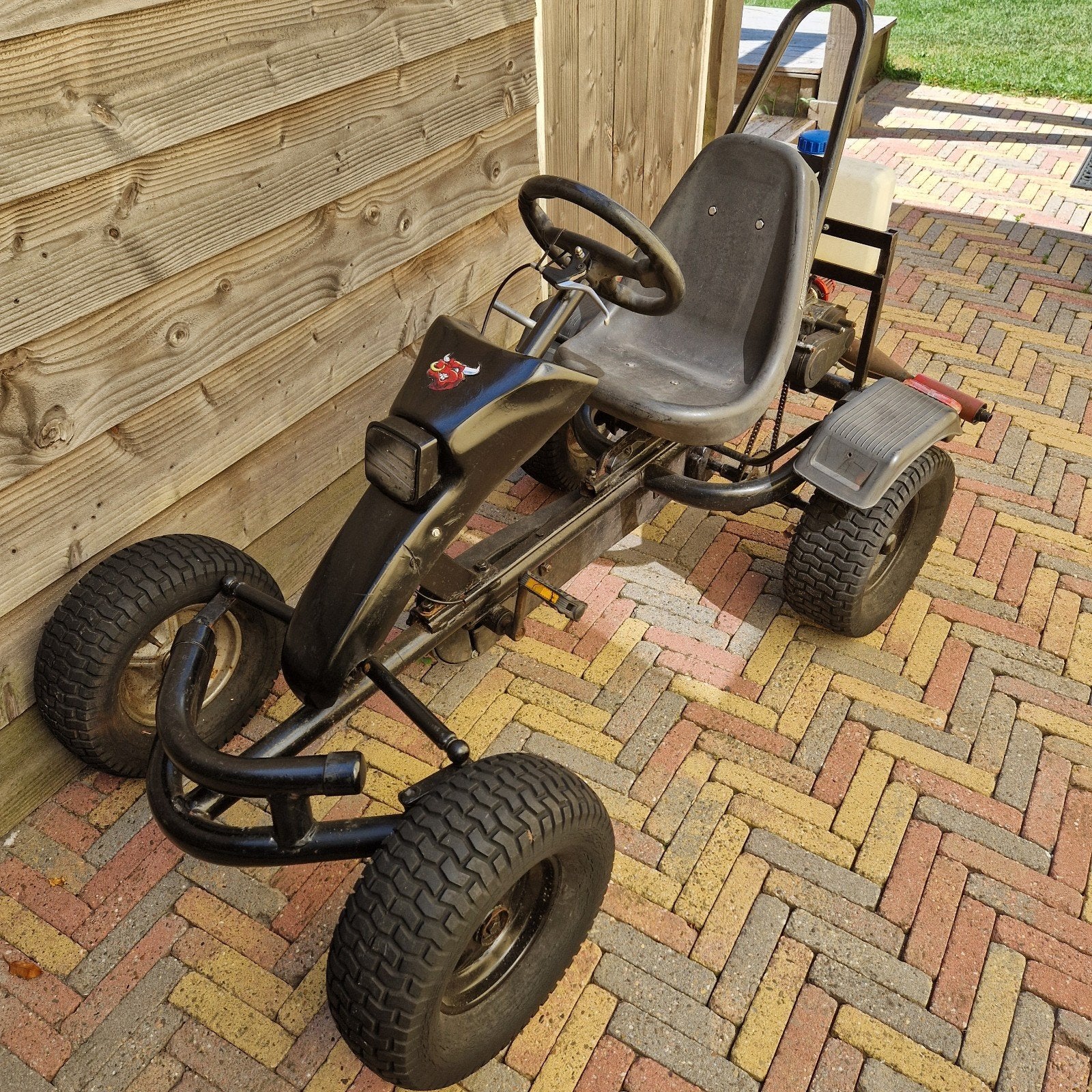 Prachtige mammoet skelter met motor, Ophalen, Gebruikt
