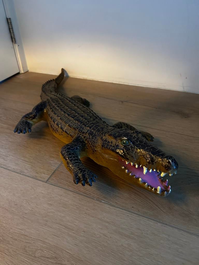 Realistische Krokodil Speelgoed - 30 cm, Ophalen of Verzenden, Nieuw, Jongen of Meisje