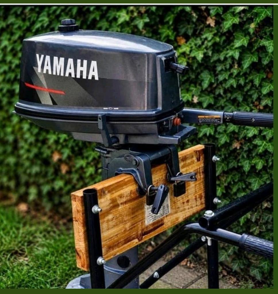 Yahama buitenboordmotor kortstaart 4 pk 2 takt, Ophalen, Gebruikt, Motor en Techniek, Motorboot