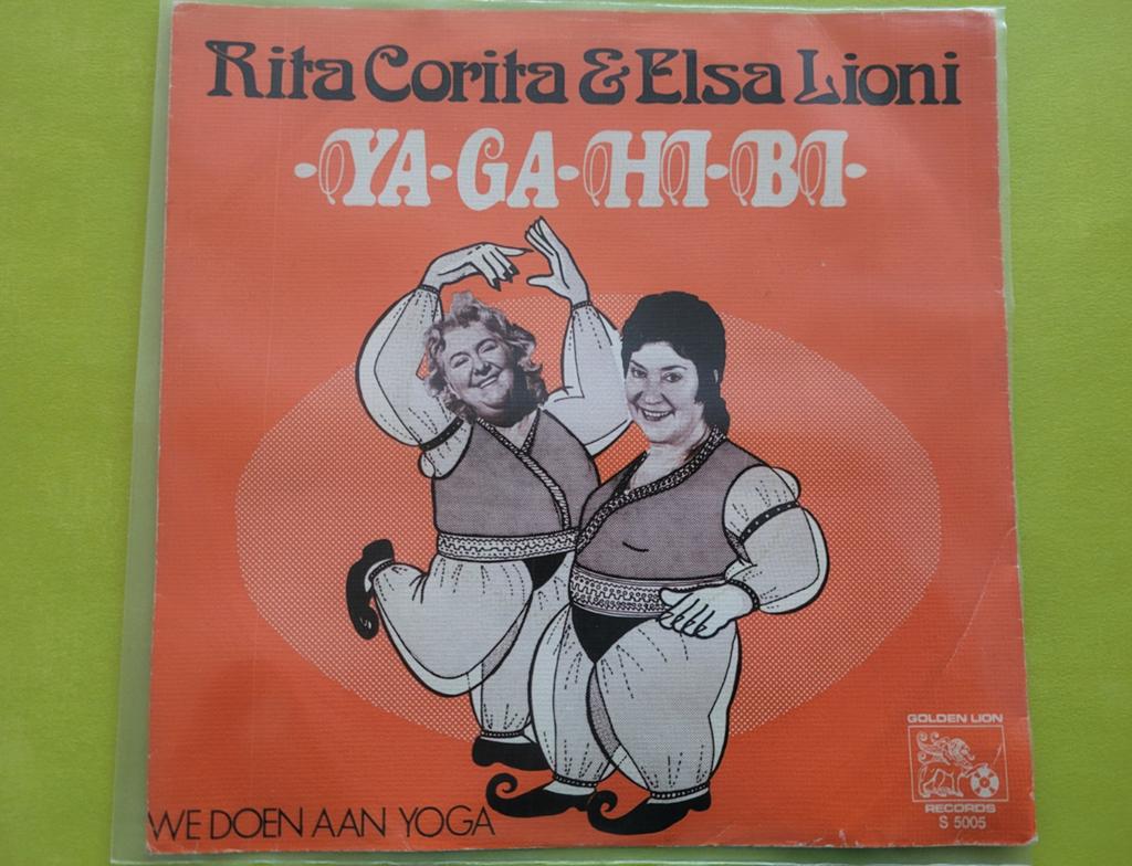 Rita Corita & Elsa Lioni - Ya-Ga-Hi-Bi - We doen aan Yoga, Ophalen, Zo goed als nieuw, Overige formaten, Levenslied of Smartlap