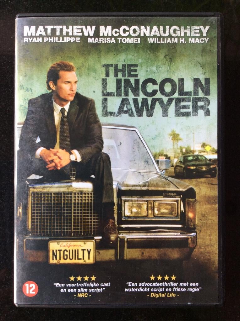 The Lincoln Lawyer DVD, Vanaf 12 jaar, Ophalen of Verzenden, Zo goed als nieuw, Overige genres