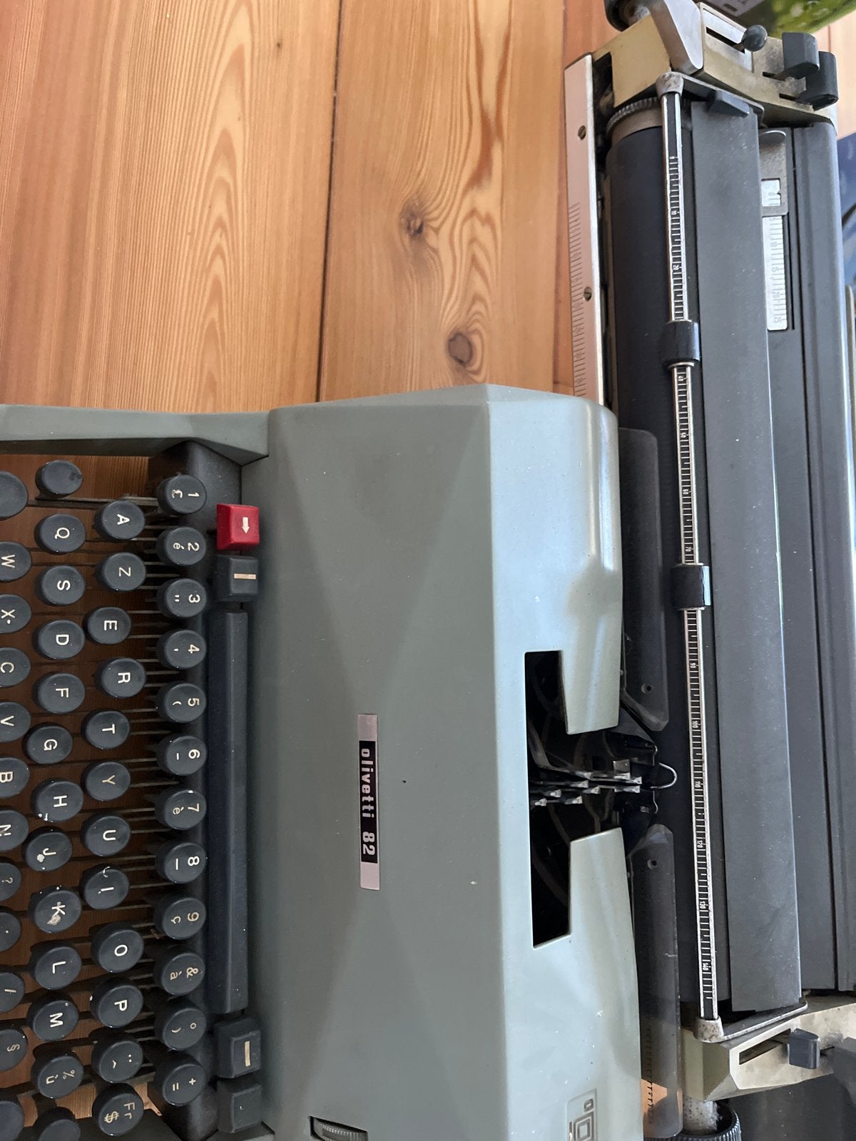 Oliverti 82 typemachine, Ophalen