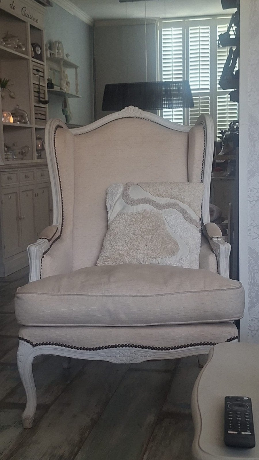 nette Queen Ann fauteuil, Ophalen
