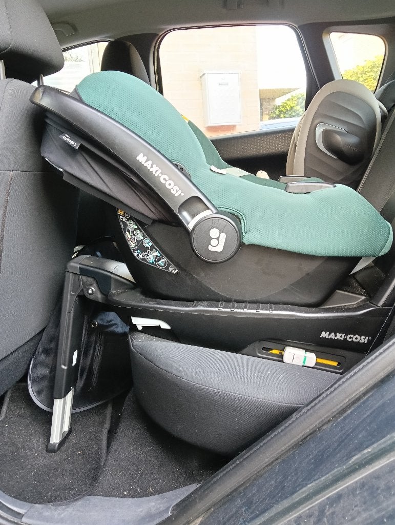 Maxi cosi + isofix, Ophalen, Gebruikt, Afneembare rugleuning, Isofix