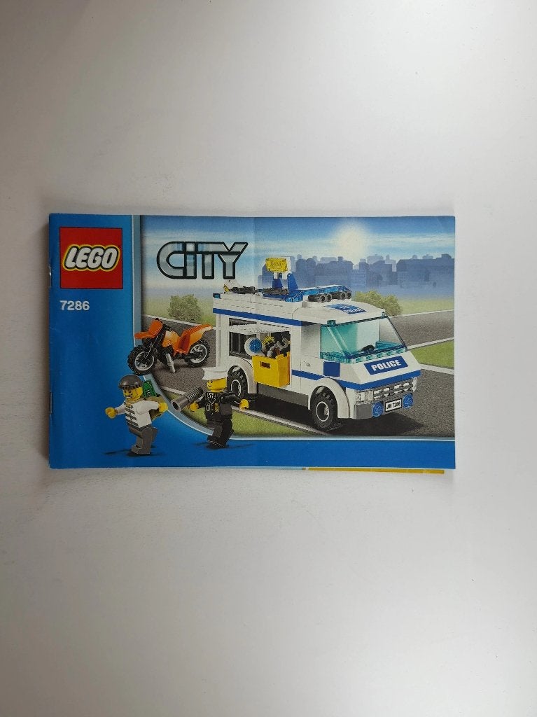 LEGO City 7286 (Instructions) Prisoner Transport, Lego, Overige typen, Ophalen of Verzenden, City