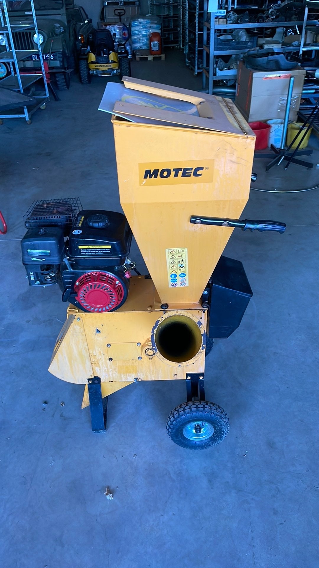 Motec bh650 hakselaar, Tuin en Terras, Ophalen, Benzine, Gebruikt, Motec usa