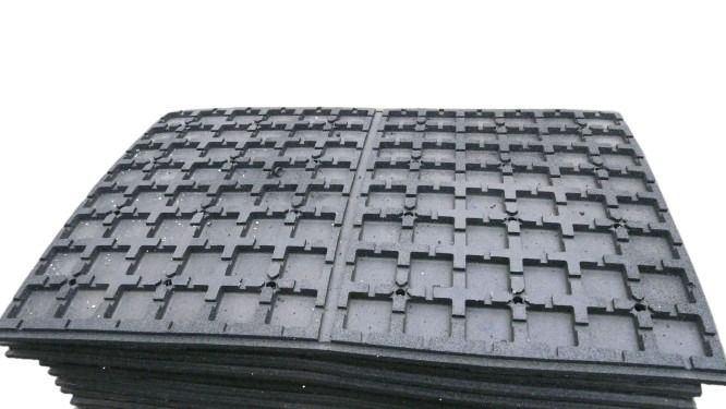 Rubber tegel 1190 x 800 x 30 mm, Tuin en Terras, Tegels en Klinkers, Ophalen, Overige typen, Rubber, Nieuw