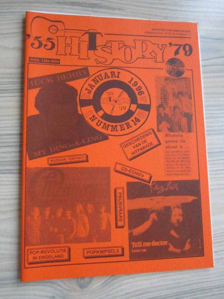 Music magazine 55-79 hitstory nr 14 small faces -chuck berry, Verzenden, 1980 tot heden, Nederland, Tijdschrift