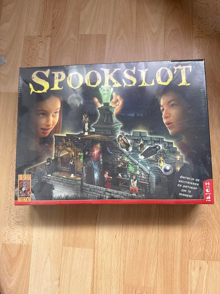 Spookslot spel in verpakking, Een of twee spelers, Ophalen of Verzenden, Nieuw, Reisspel