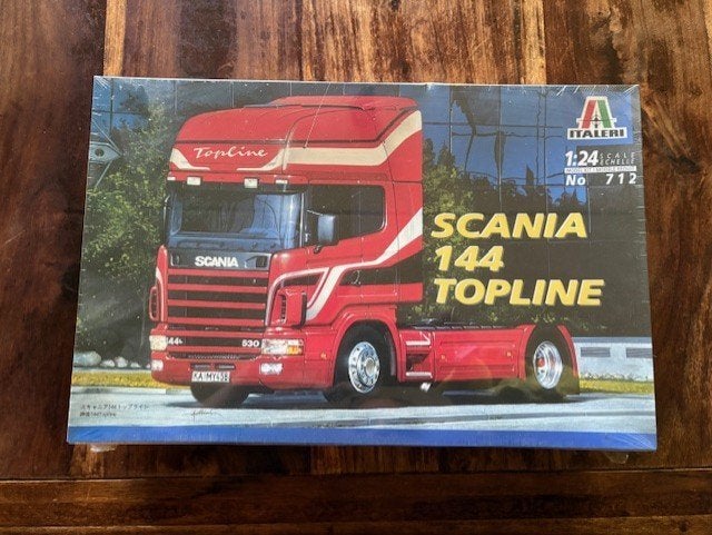 Italeri Scania 144 Topline 1:24 – Nr. 712, Ophalen, Italeri, Groter dan 1:32, Nieuw