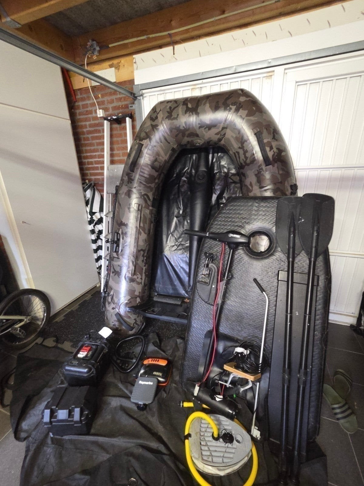 raptor x wide camo 200 complete set! raymarine carplounge, Ophalen of Verzenden, Gebruikt, Overige typen