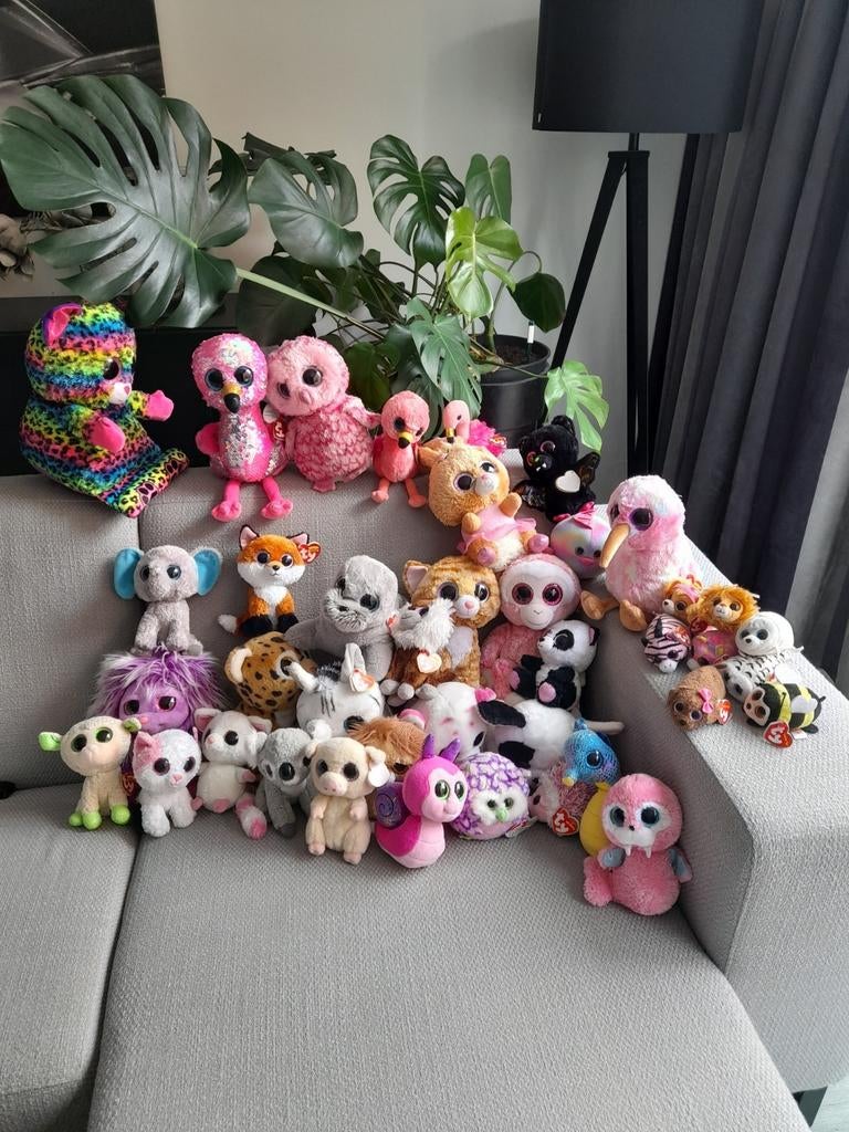 Grote verzameling Ty Beanie Boos knuffels, Ophalen of Verzenden