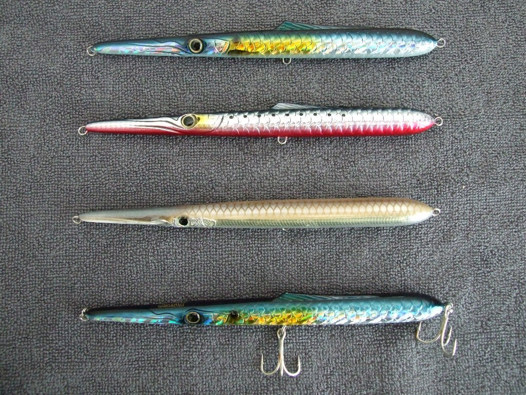 Jatsu Drake 210 Needle fish Set 4x - Big game lures, Ophalen of Verzenden, Nieuw, Overige typen