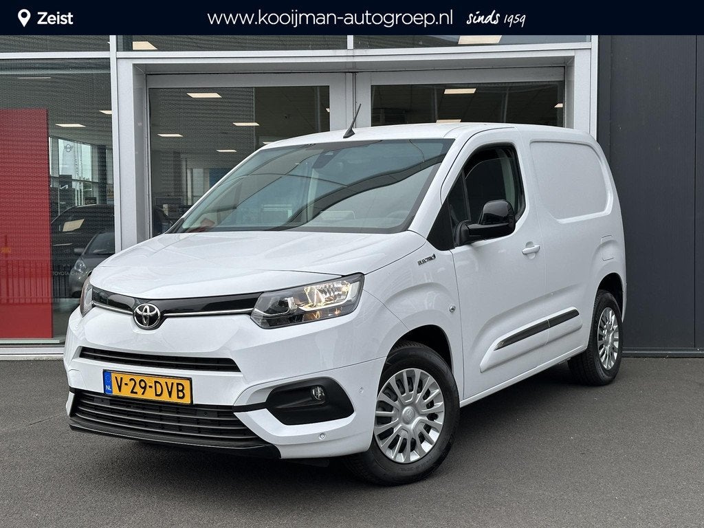Toyota PROACE CITY Electric Prof 50 kWh Shortlease mogelijk, Auto's, Bestelauto's, 275 km, Wit, Origineel Nederlands, 1565 kg