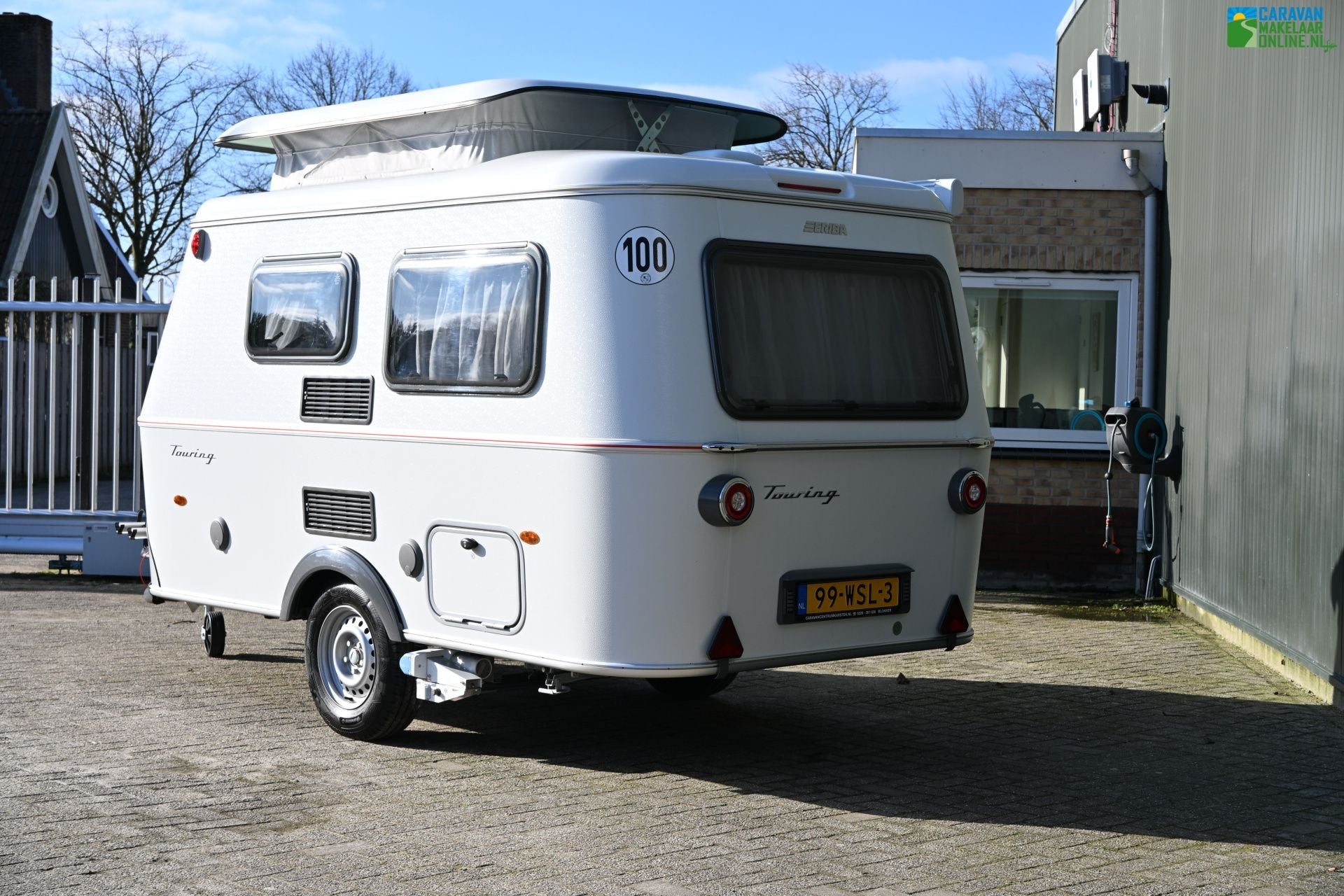 Eriba Touring Familia 310 Mover|Luifel|Fietsdrager|BoilerTOP, Kachel, Eriba, Tot 4 meter, Bedrijf