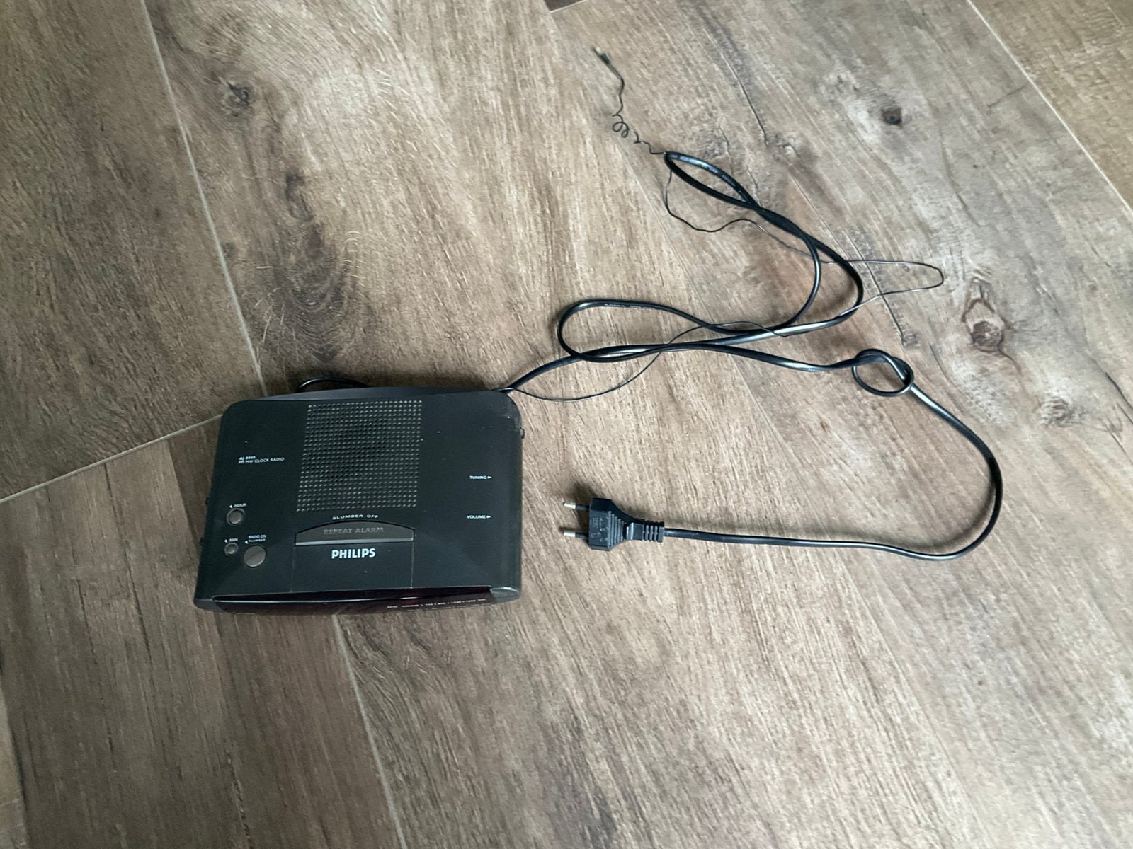 Philips wekkerradio AJ 3040, Ophalen of Verzenden, Gebruikt, Digitaal