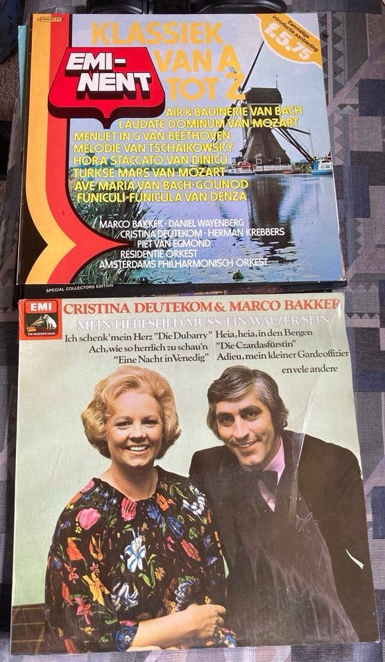 Klassieke Muziek LP's: Eminent & Cristina Deutekom, Ophalen of Verzenden, Romantiek, Gebruikt, Orkest of Ballet