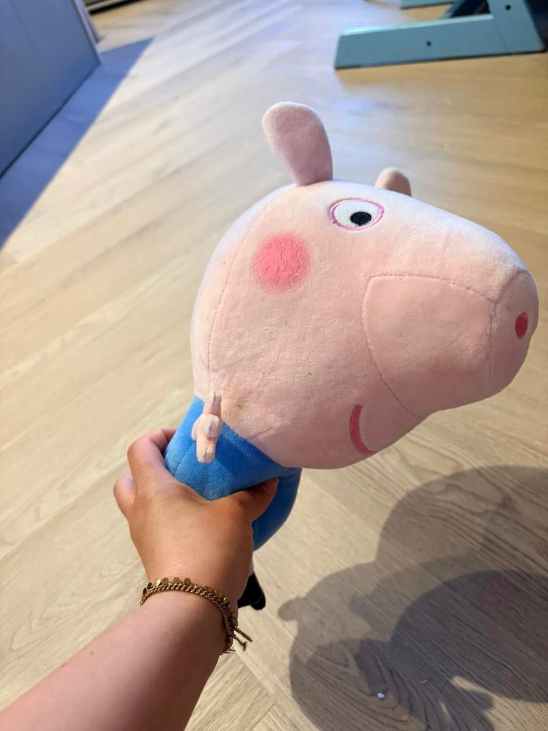 Peppa pig george knuffel, Ophalen, Zo goed als nieuw