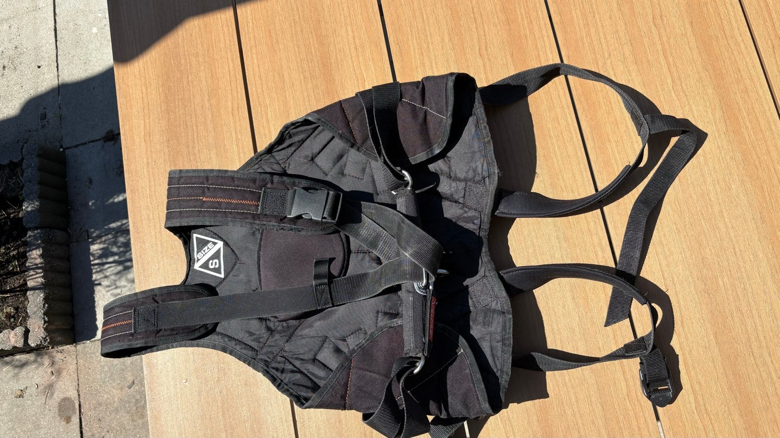 Trapeze harnas maat S, Watersport en Boten, Windsurfen, Overige merken, Gebruikt, Overige typen, Met trapeze