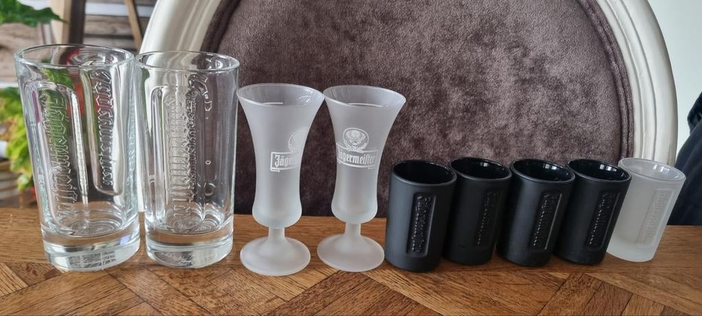 Jägermeister Glazen  Diverse Soorten 3 euro  per stuk, Ophalen of Verzenden, Nieuw