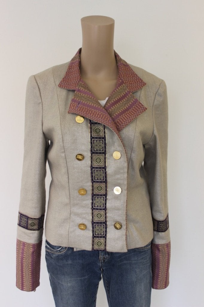 Maraque beige jas maat 38, Maat 38/40 (M), ., Beige, Ophalen of Verzenden