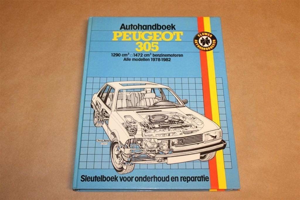 Autohandboek Peugeot 305 — Alle Modellen 1978-1982, Auto diversen, Handleidingen en Instructieboekjes, Ophalen of Verzenden