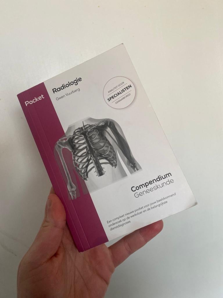 Compendium Geneeskunde Pocket Radiologie, Boeken, Nieuw, Diverse auteurs, Ophalen of Verzenden, WO