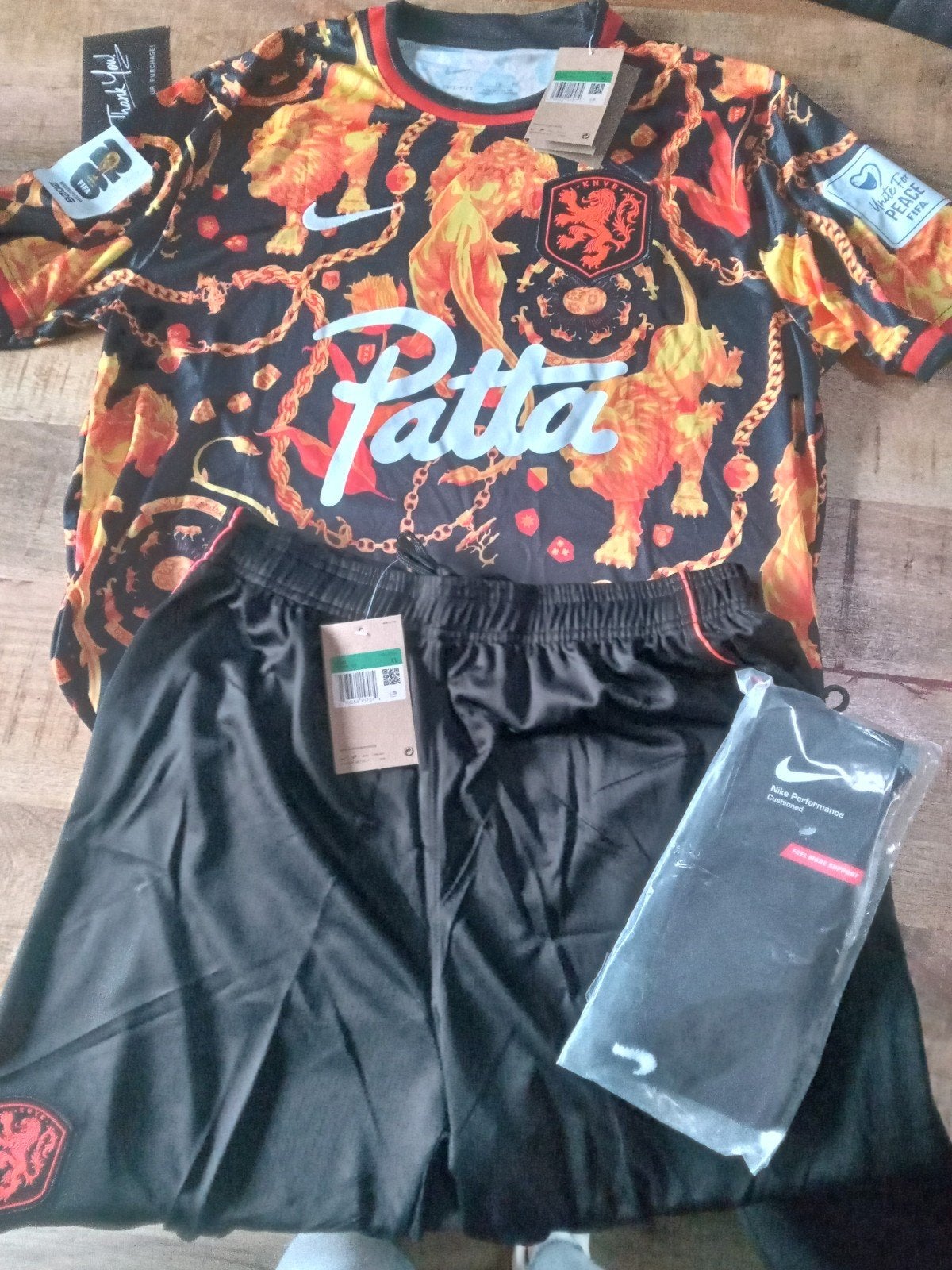 Voetbaltenue Nederlands elftal  Maat XL nieuw, Maat XL, Ophalen of Verzenden, Nieuw, Set