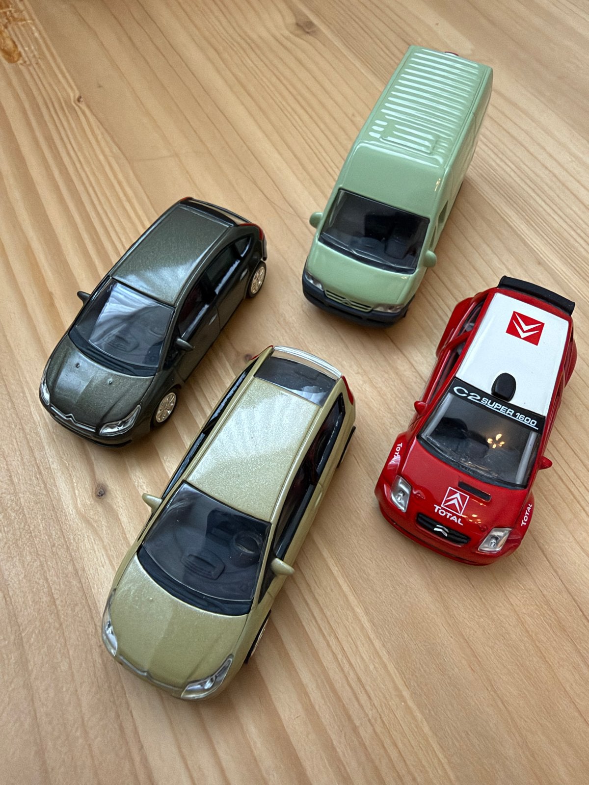 Norev Citroën modelauto's - Set van 4, Ophalen of Verzenden, Gebruikt, Auto