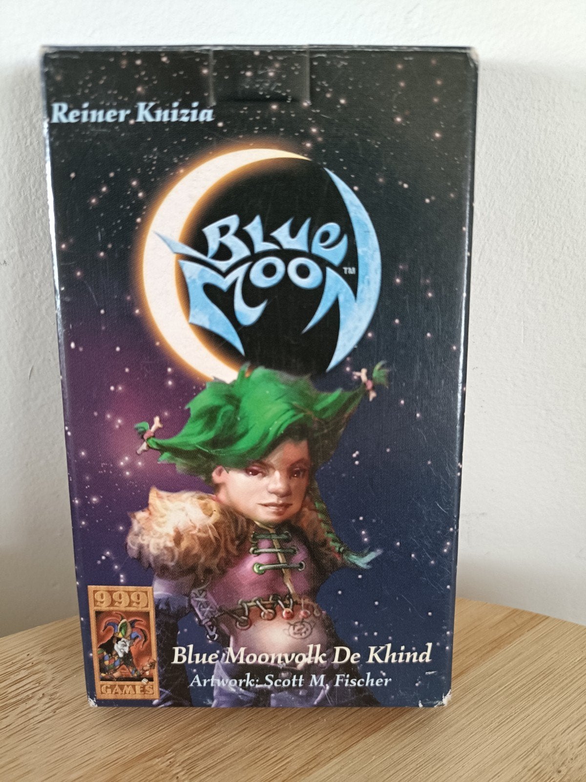 Blue Moon. De Khind. Uitbreidingsset, Een of twee spelers, Ophalen of Verzenden, Gebruikt, 999 Games bv
