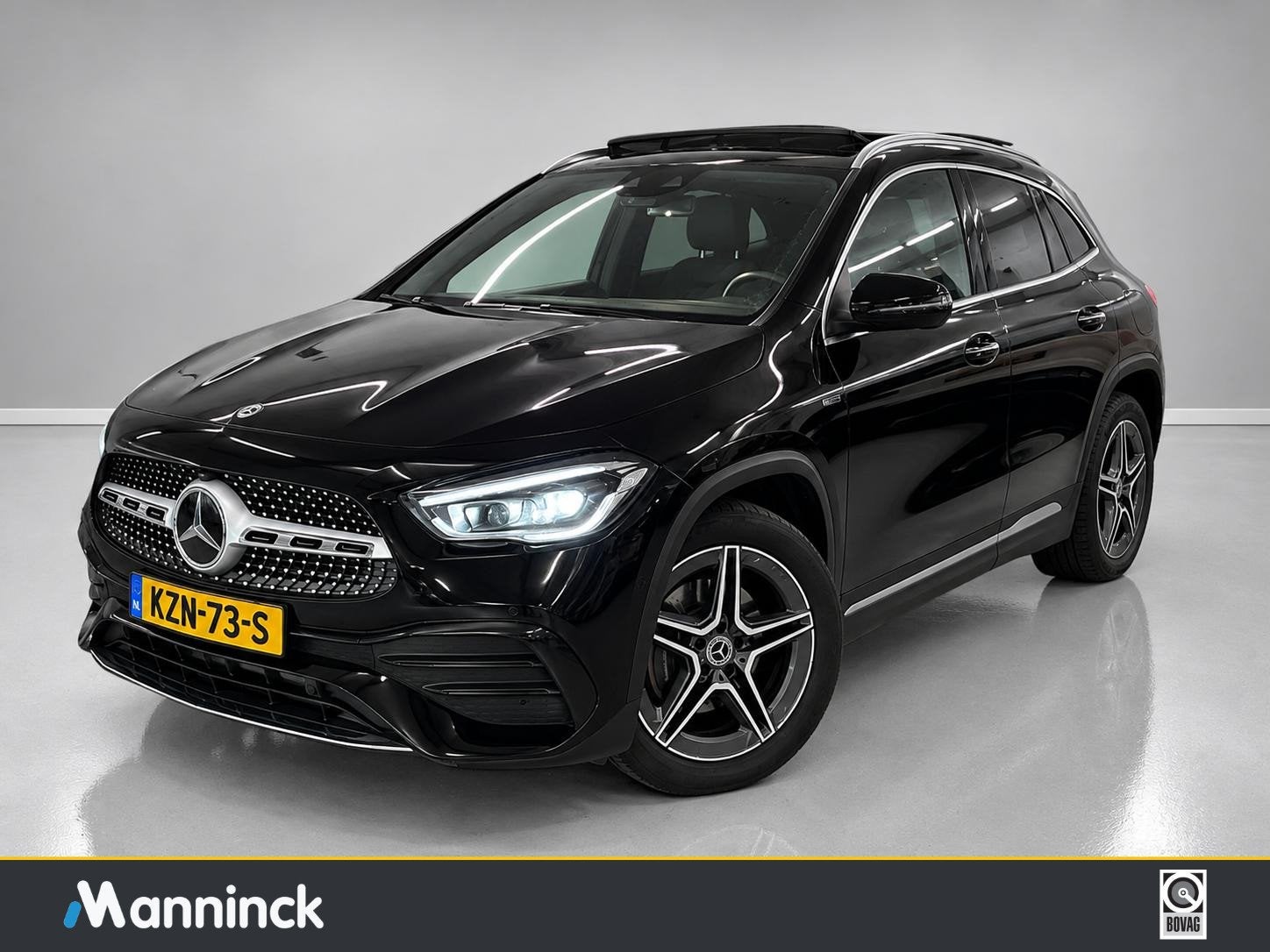 Mercedes-Benz GLA-klasse 250 e AMG Limited| Business Solutio, Leder en Stof, Zwart, Bedrijf, Hybride Elektrisch/Benzine