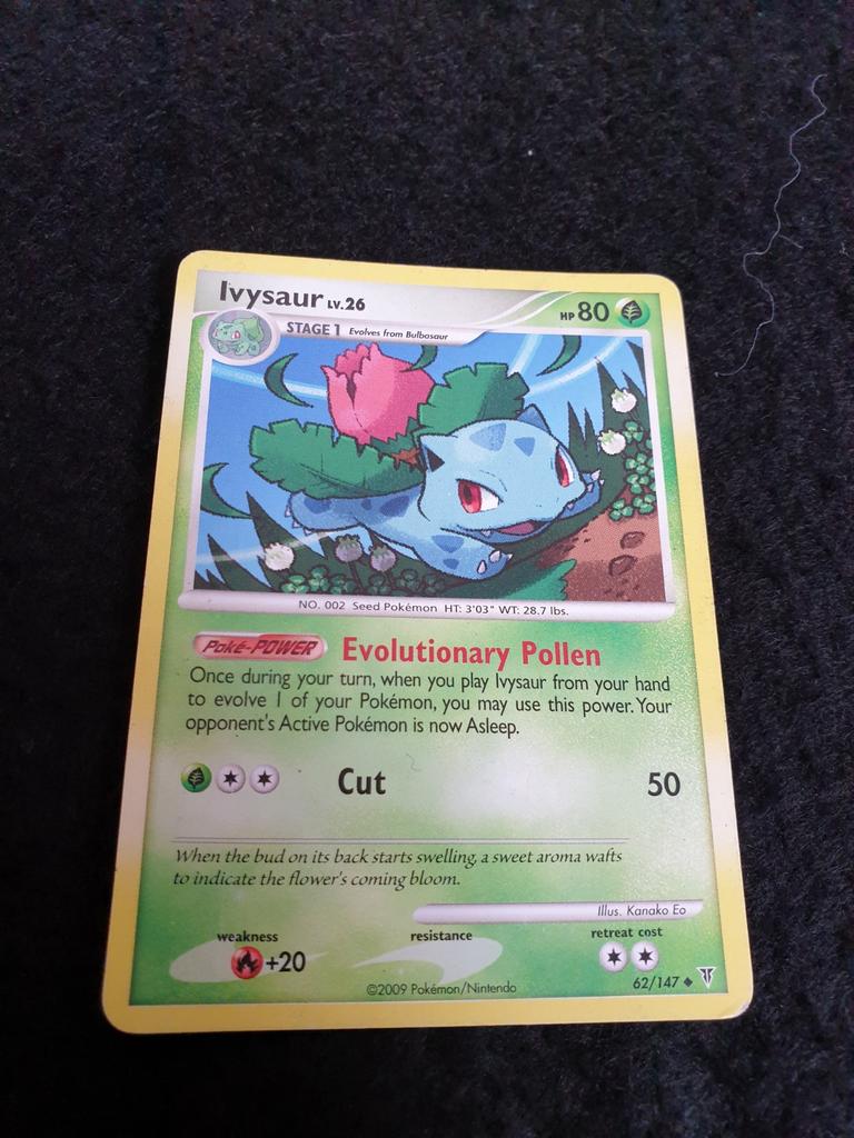 Pokémon kaart Ivysaur LV.26, Ophalen of Verzenden
