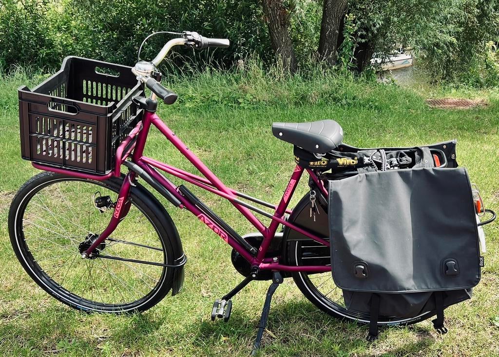 Azor Bike, Fietsen en Brommers, Fietsen | Dames | Omafietsen, Zo goed als nieuw, 53 tot 56 cm, Ophalen