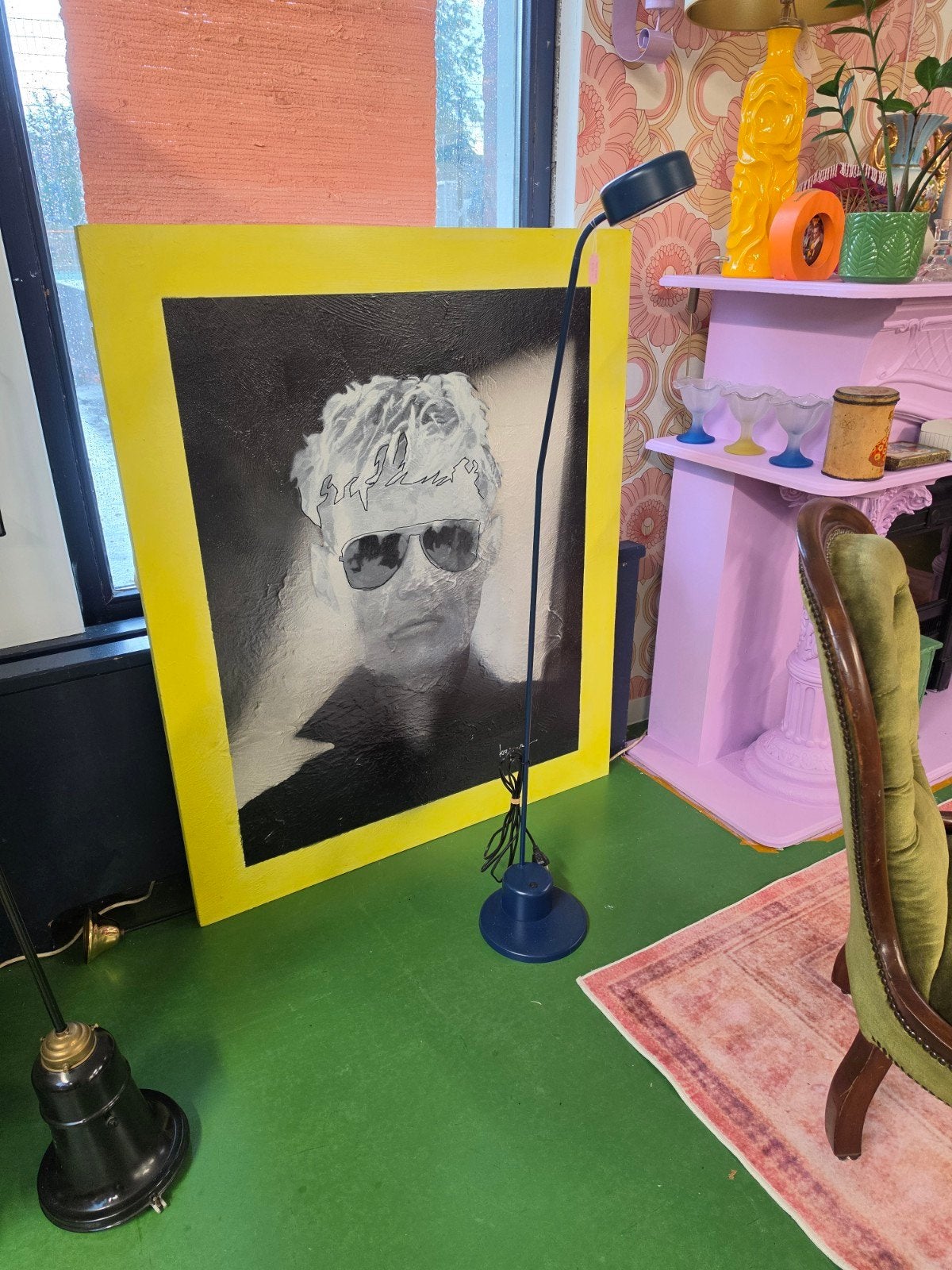 schilderij ad visser, Ophalen of Verzenden