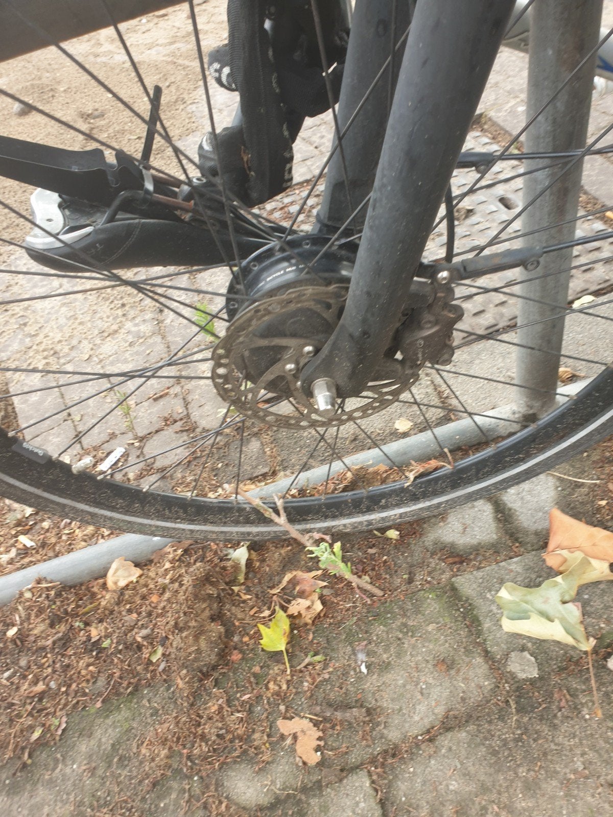 Voorwiel motor e-bike - Elektrische fiets hub motor, Elektrische fiets, Gebruikt, Onbekend, Overige materialen
