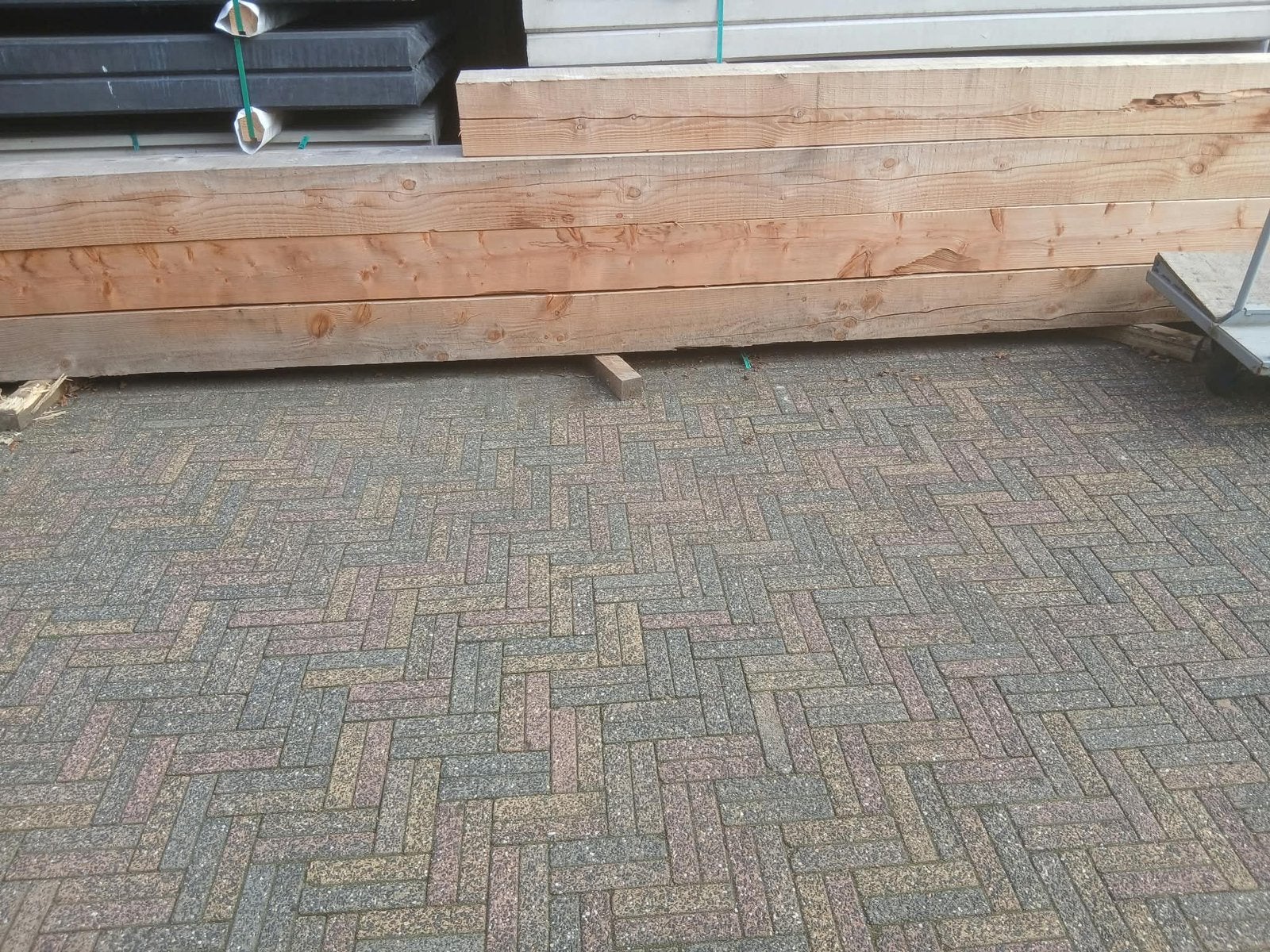 Douglas palen 20 x 20, Tuin en Terras, Palen, Balken en Planken, Ophalen, Nieuw, 250 cm of meer, Palen