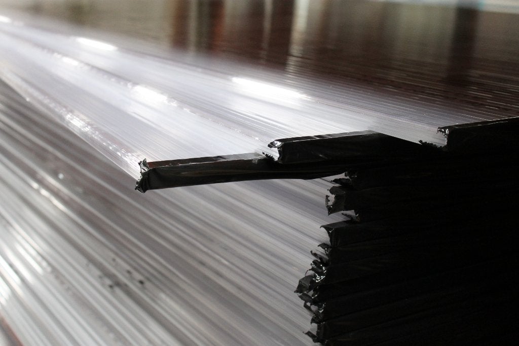 Foto 6 van polycarbonaat platen helder of opaal wit 10mm en 16mm nieuw