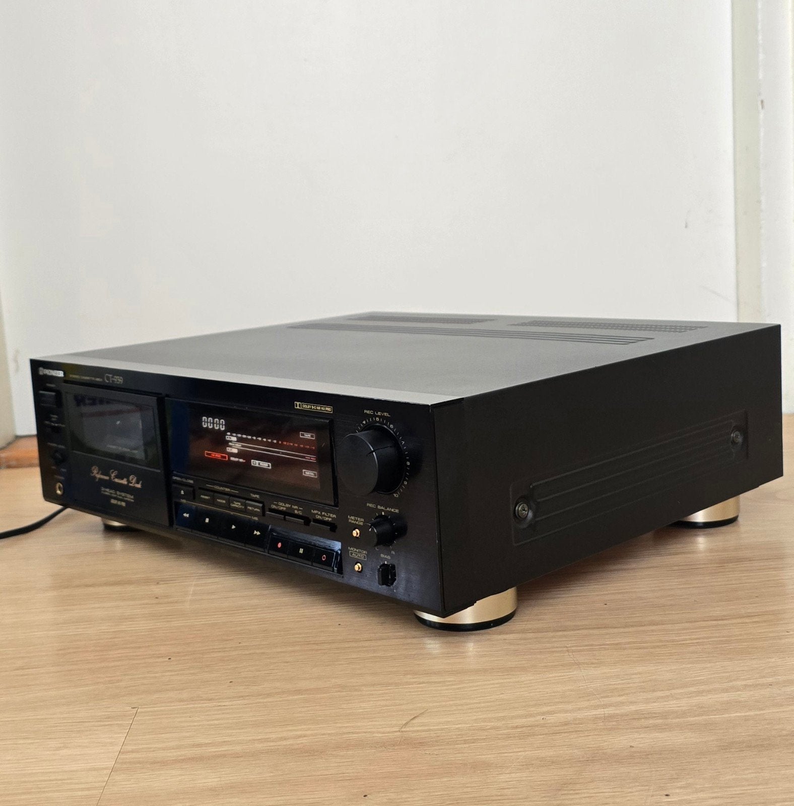 Pioneer CT-939 Cassettedeck - ❗️defect ❗️, Ophalen of Verzenden, Enkel, Overige merken, Tiptoetsen
