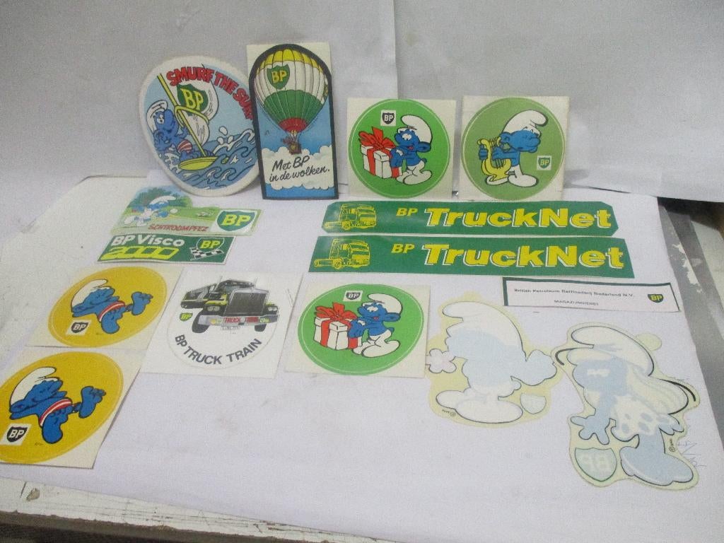 BP Stickers speldjes en multimap, Verzenden, Zo goed als nieuw, Merk