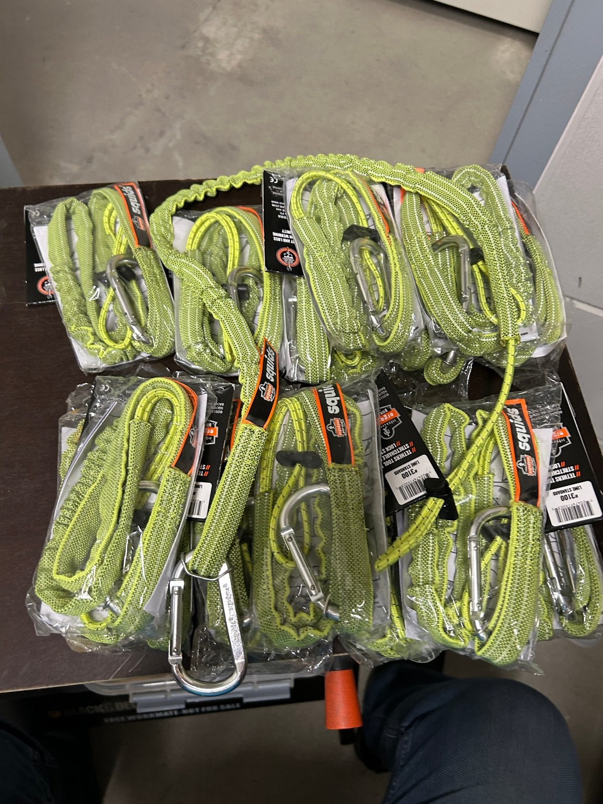 Diverse gereedschapslijnen en valbeveiliging (lanyards), Ophalen of Verzenden, Nieuw, Klimsport-accessoire