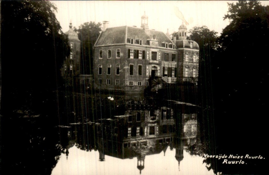 Ruurlo - Huize Ruurlo - Voorzijde, Ophalen of Verzenden, 1920 tot 1940, Ongelopen, Gelderland