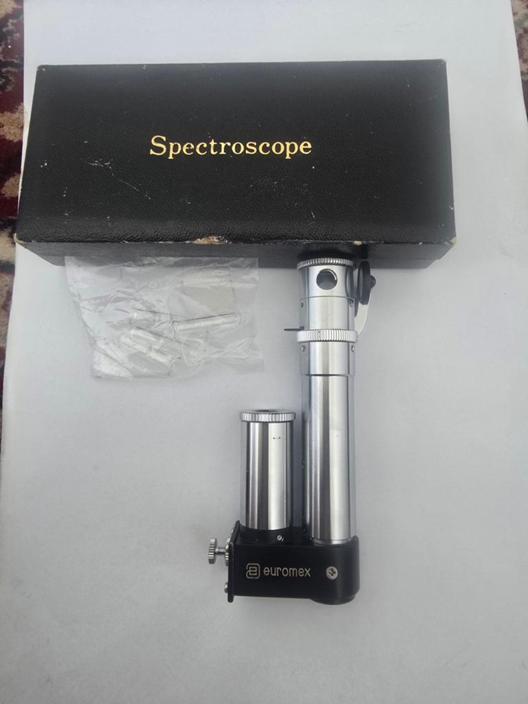 Euromex Hand spectroscoop met schaalverdeling – In originele, Ophalen of Verzenden, Zo goed als nieuw