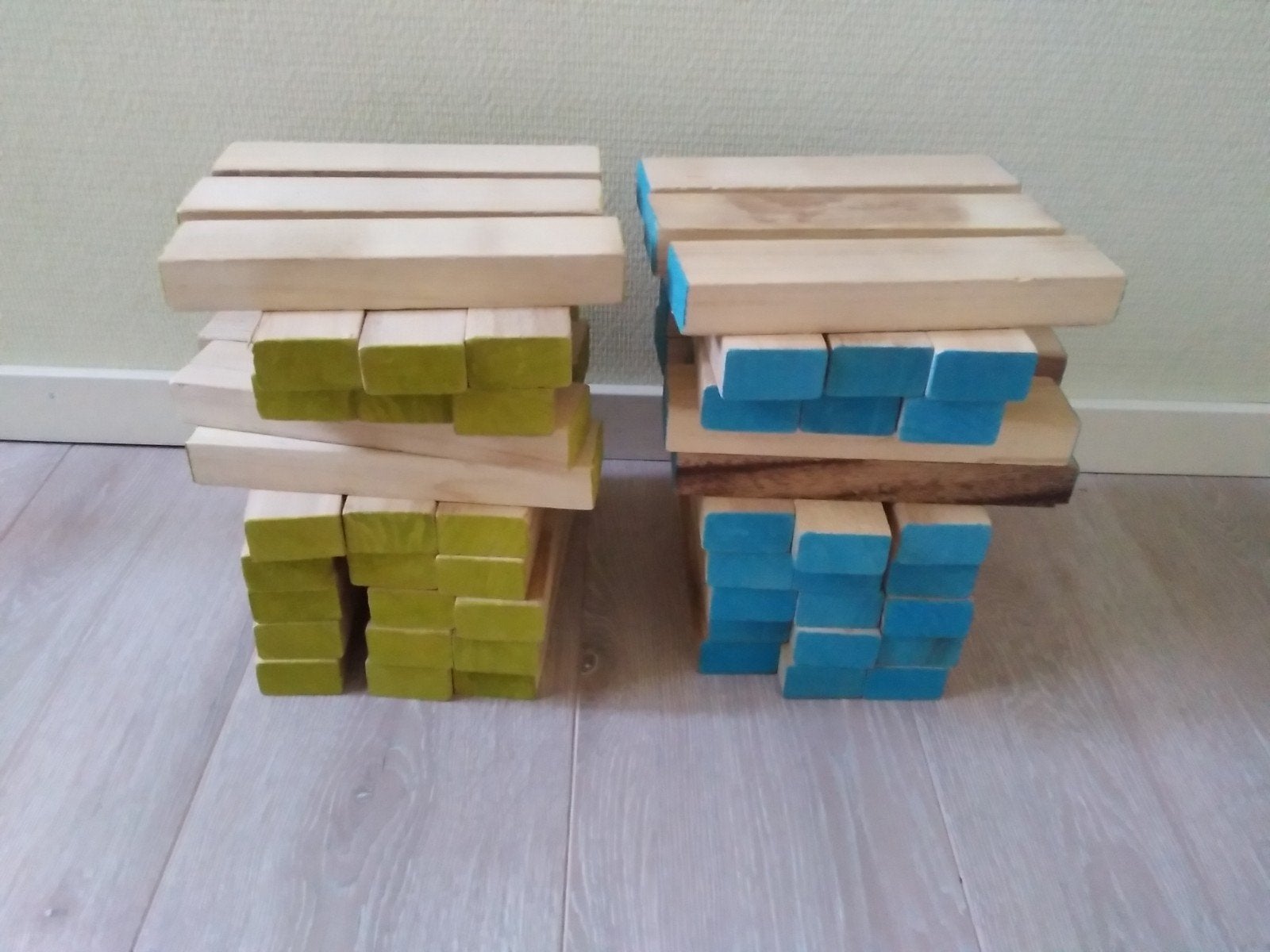 Jenga XL Toren - 21x5x3 cm blokken, tot 100 cm hoog, Kinderen en Baby's, Speelgoed | Educatief en Creatief, Ophalen of Verzenden